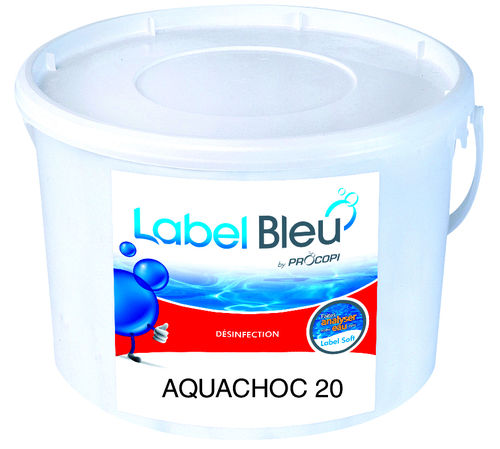 Aquachoc 20 Aktivchlortabletten Label Bleu 5 Kg