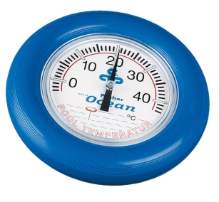 Poolthermometer Ocean® blau - Rundthermometer Deluxe